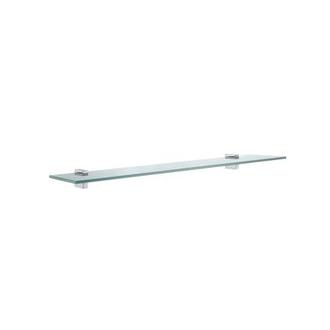 Smedbo AK347 24 in. Glass Shelf from the Air Collection